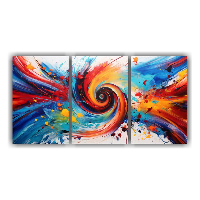 GENERICO - Cuadros Decorativos De Simplicidad Hermosa Y Vibrante Con Pa 240x120cm