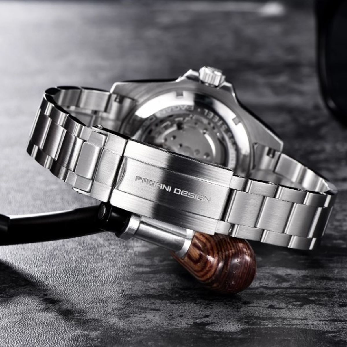 PAGANI - Reloj Hombre PAGANI SUBMARINER BLUE Automático Cristal de Zafiro