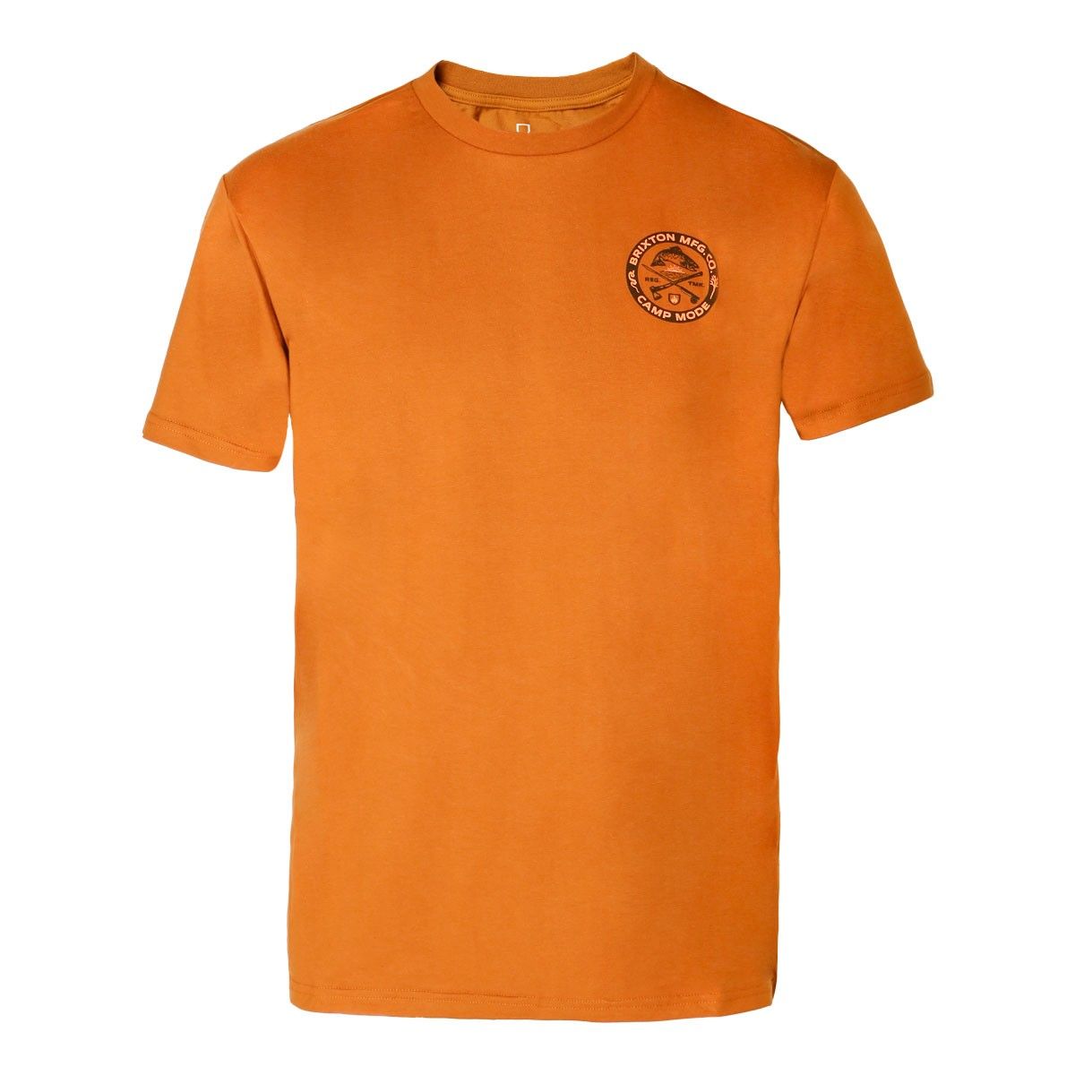 BRIXTON - Polera Men "Camp Mode" Brown BRIXTON