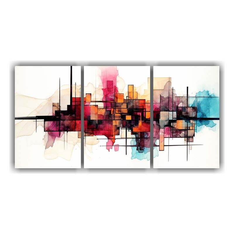 GENERICO - Pinturas Decorativas Modernas Surrealistas Minimalistas De F 240x120cm