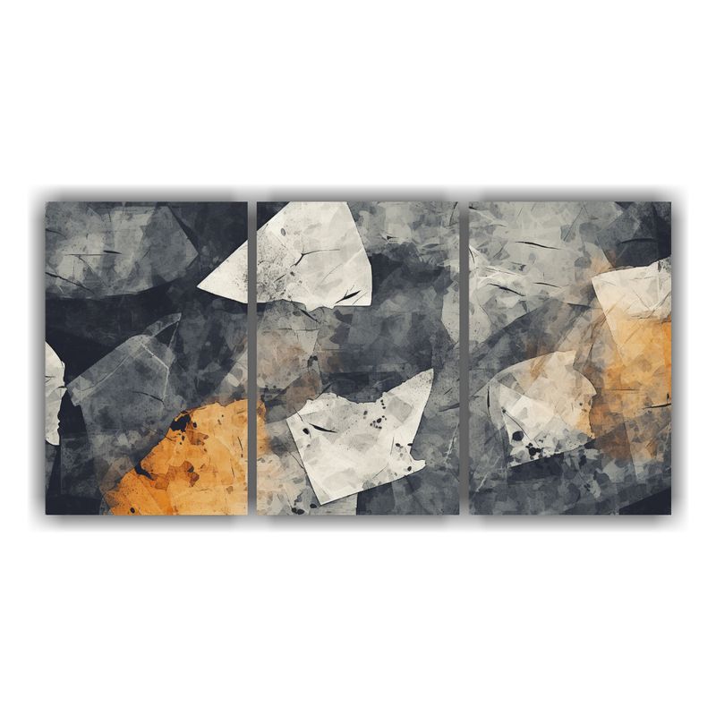 GENERICO - Artes De Pared Tela Sublimada Expresividad Con Textura De Pi 240x120cm