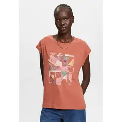 ESPRIT - Polera Con Estampado Mujer