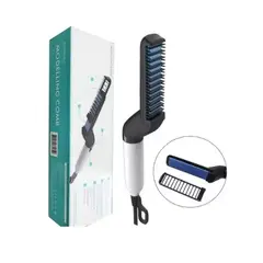 GENERICO - Pack 3 Cepillo Alisador Hombre Barba Alisadora Plancha Cabello