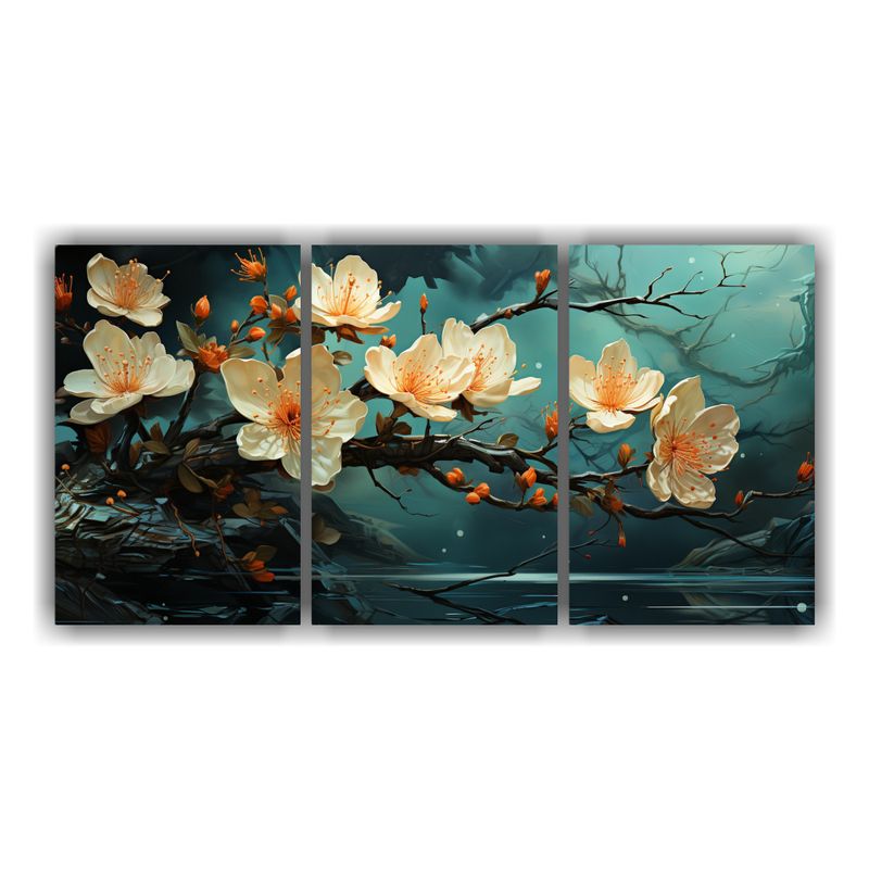 GENERICO - Pinturas Decorativas En Lienzo Con Motivo De Un Melocotonero 240x120cm