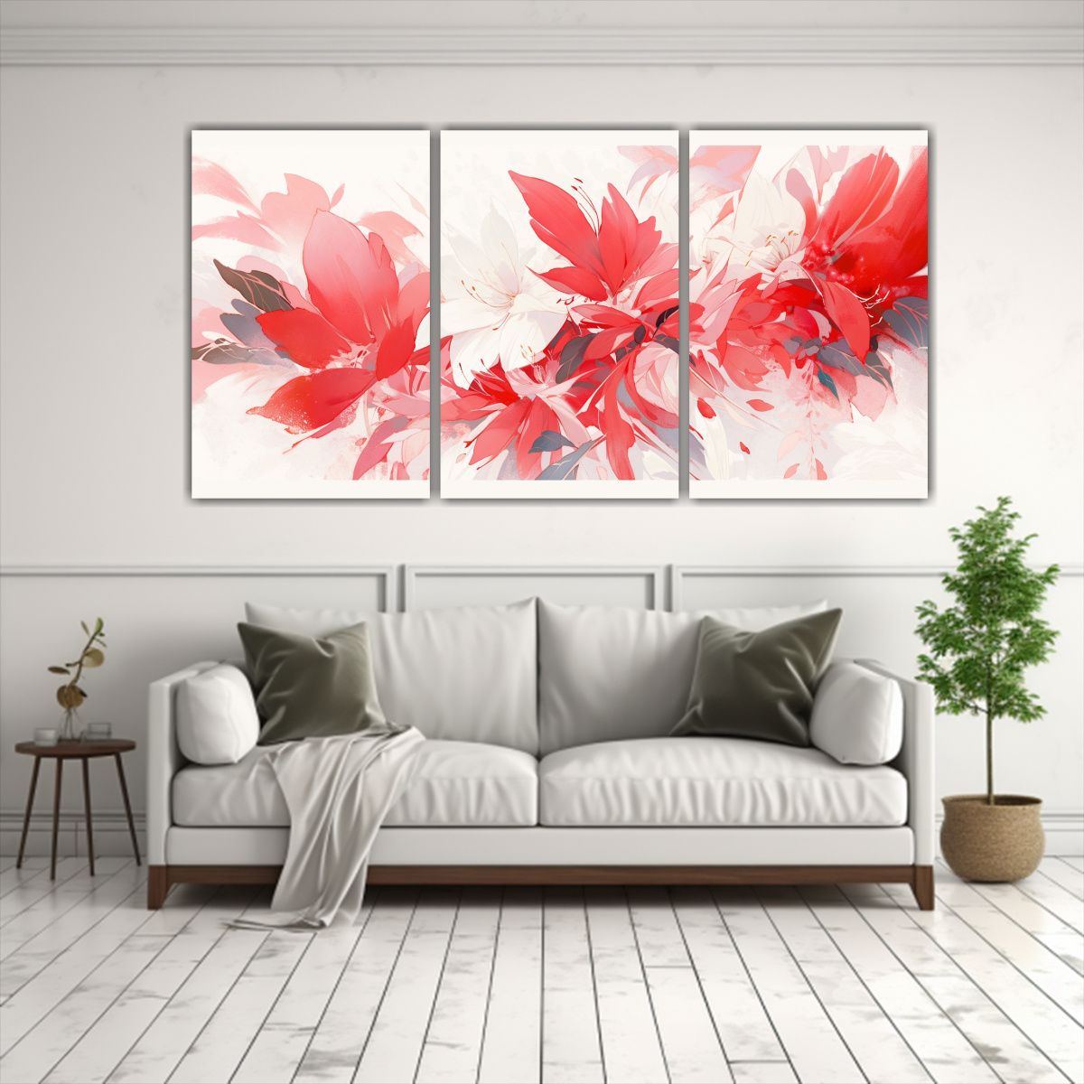 GENERICO - Pinturas Decorativas De Composiciones Abstractas Alegres En  240x120cm