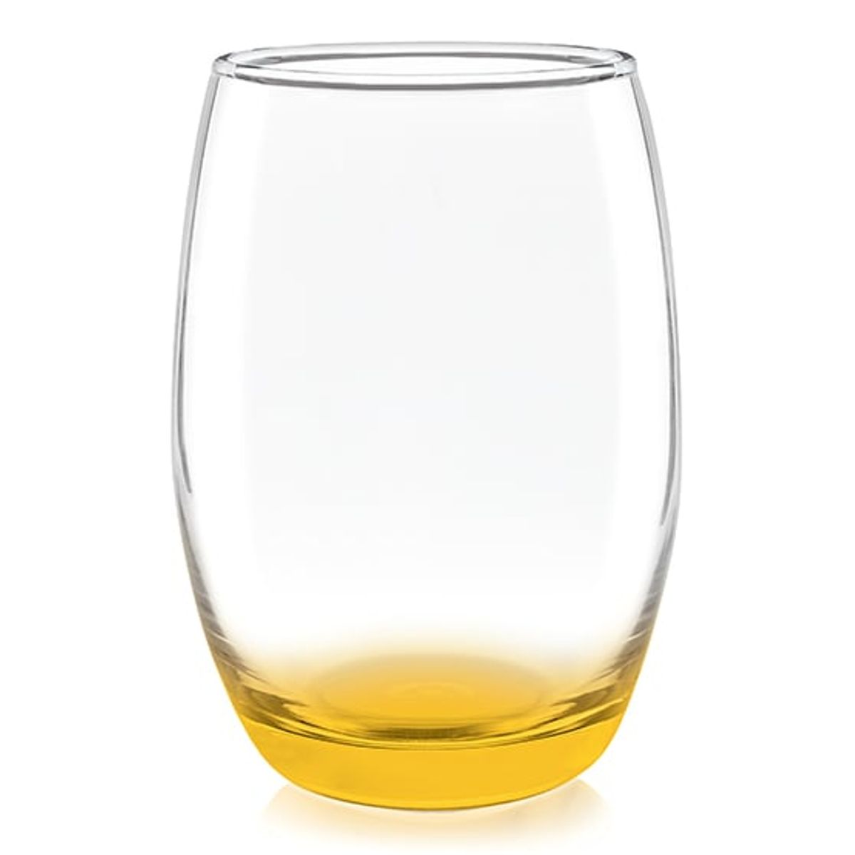 GENERICO - Set de 6 Vasos Altos 460cc Mikonos Fondo Color.