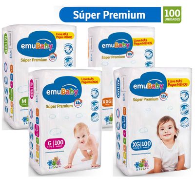 Imagen 2 del producto Pañal Super Premium G, 100 Un
