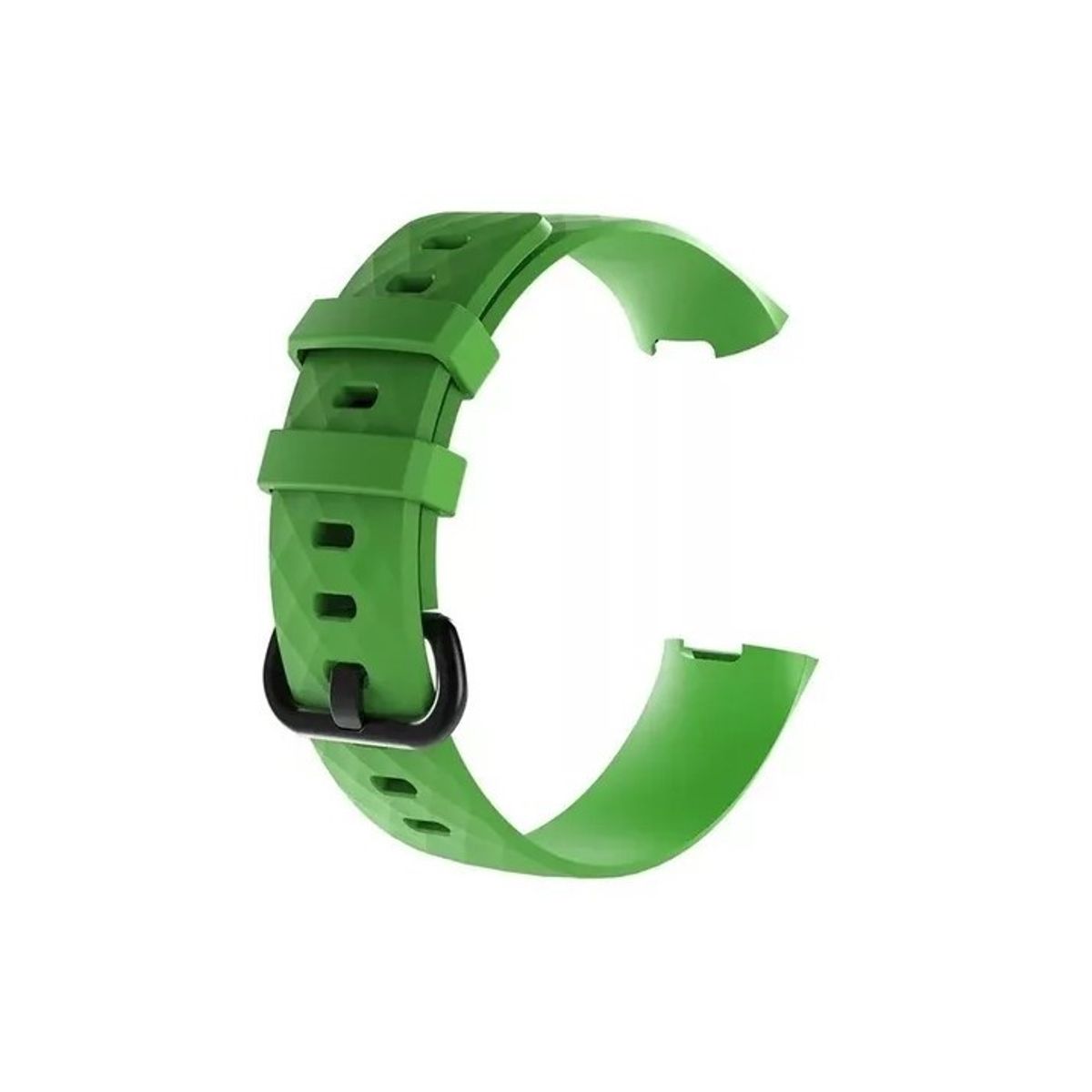 GENERICO - Correa Silicona Fitbit Charge 3 & 4 / 22,6mm Verde