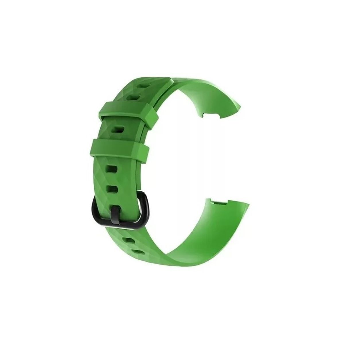 GENERICO - Correa Silicona Fitbit Charge 3 & 4 / 22,6mm Verde