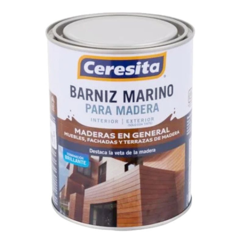CERESITA - ESMALTES BARNIZ 1/4GL CAOBA CERESITA
