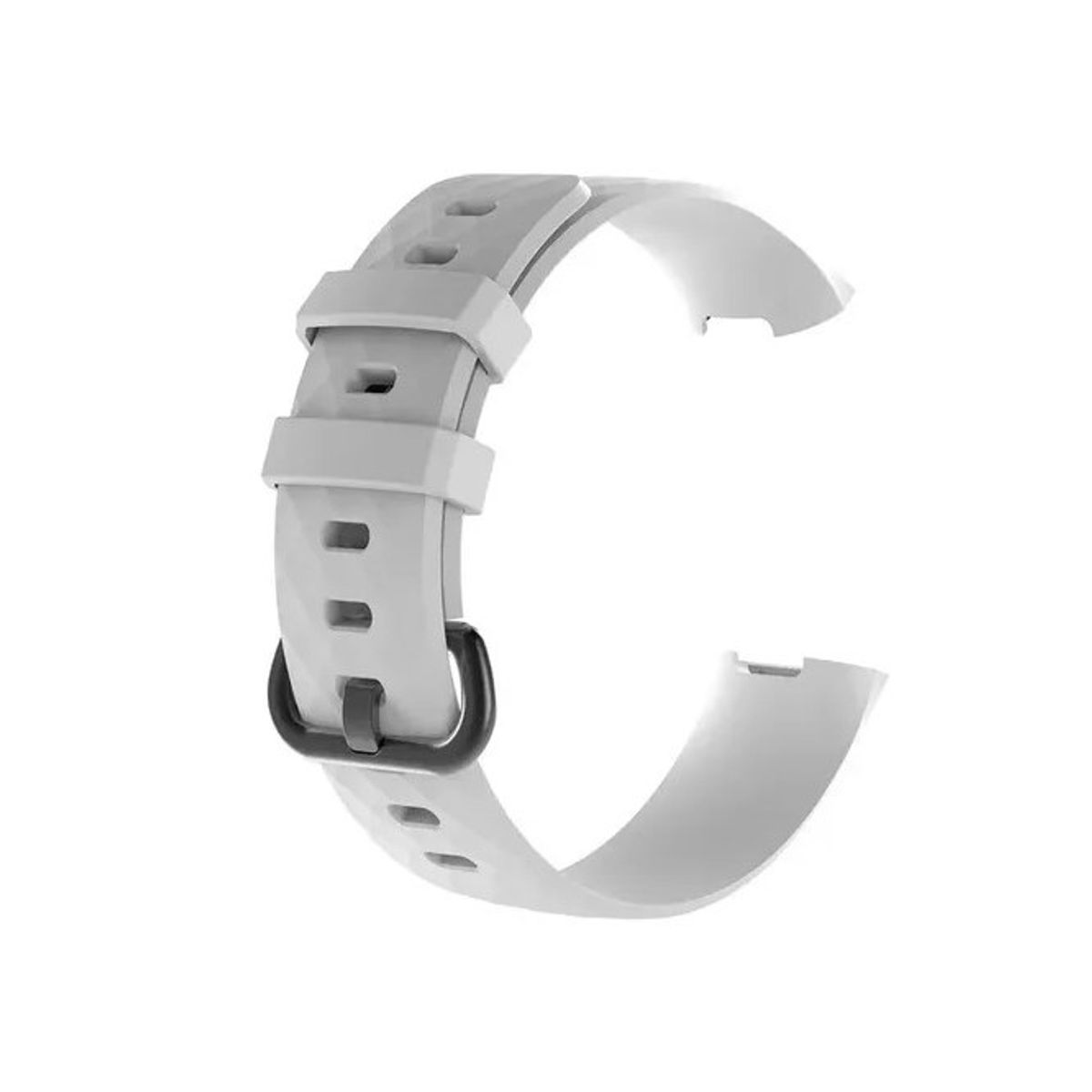 GENERICO - Correa Silicona Fitbit Charge 3 & 4 / 22,6mm Blanco