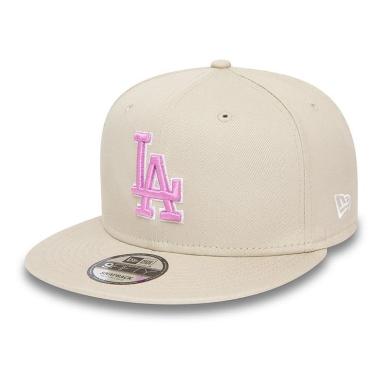 NEW ERA - Gorra Los Angeles Dodgers MLB 9Fifty Team Outline Beige New Era