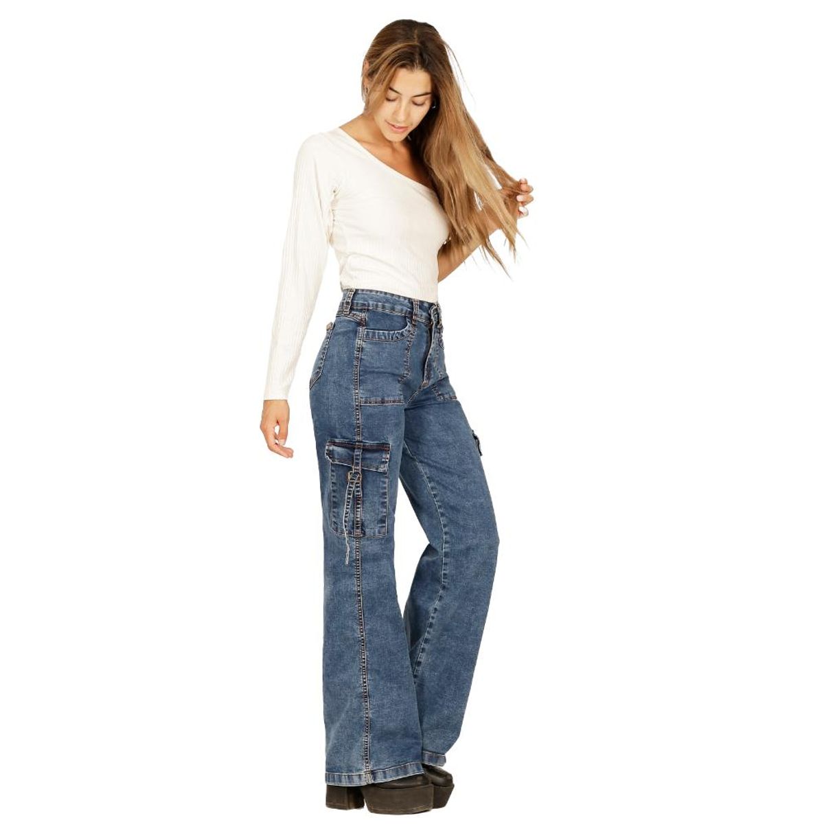 DIVINO JEANS - Jeans Amanda I Azul Divino Jeans - Azul