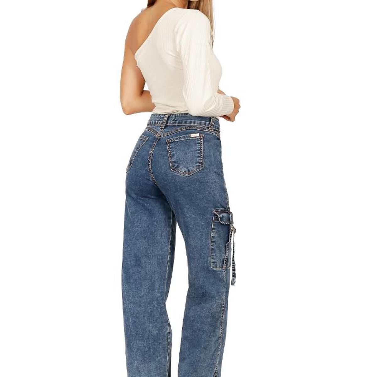 DIVINO JEANS - Jeans Amanda I Azul Divino Jeans - Azul