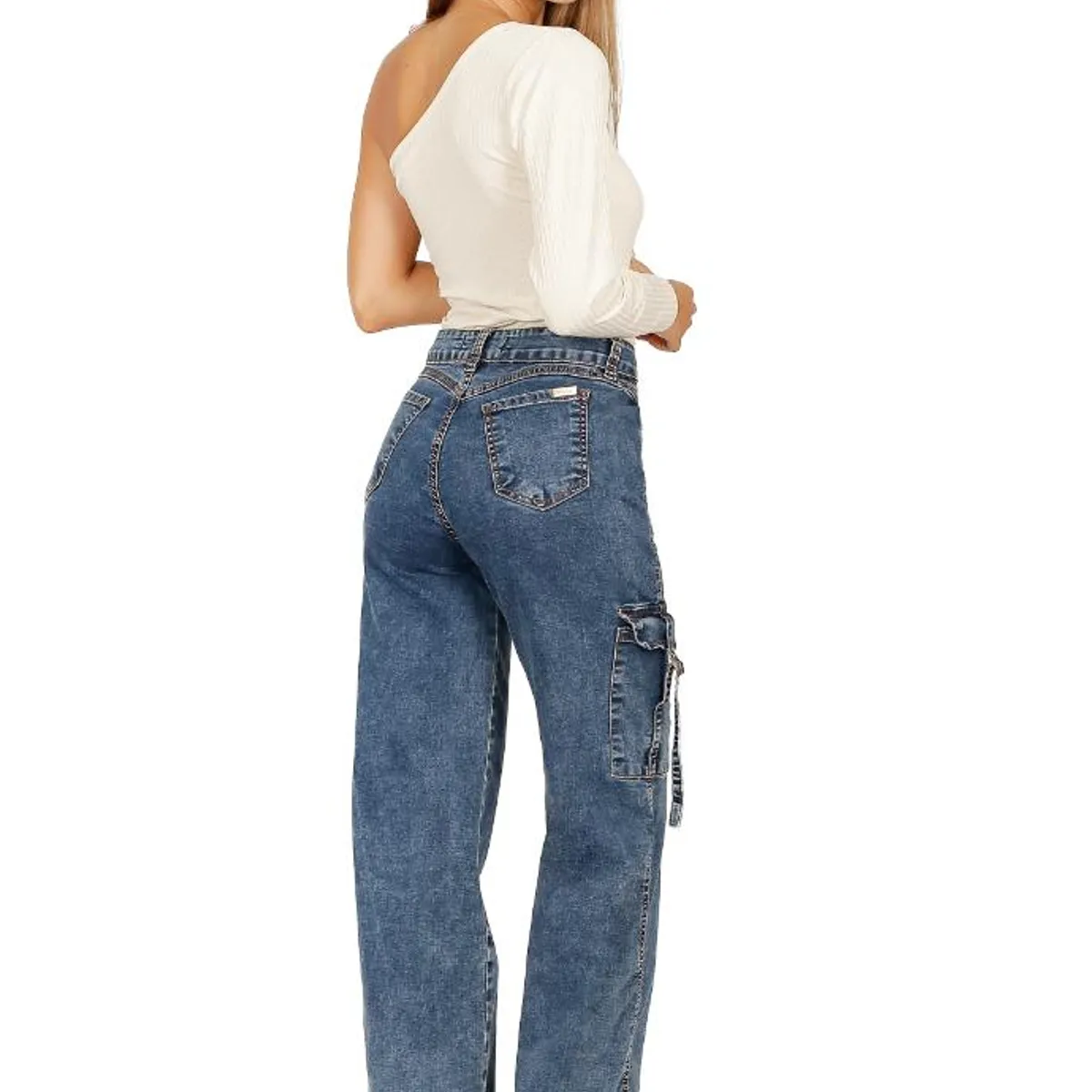 DIVINO JEANS - Jeans Amanda I Azul Divino Jeans - Azul
