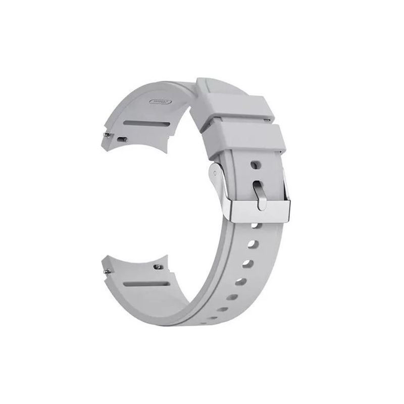 GENERICO - Correa Compatible Samsung Galaxy Watch 4 & 5 / 20mm Gris