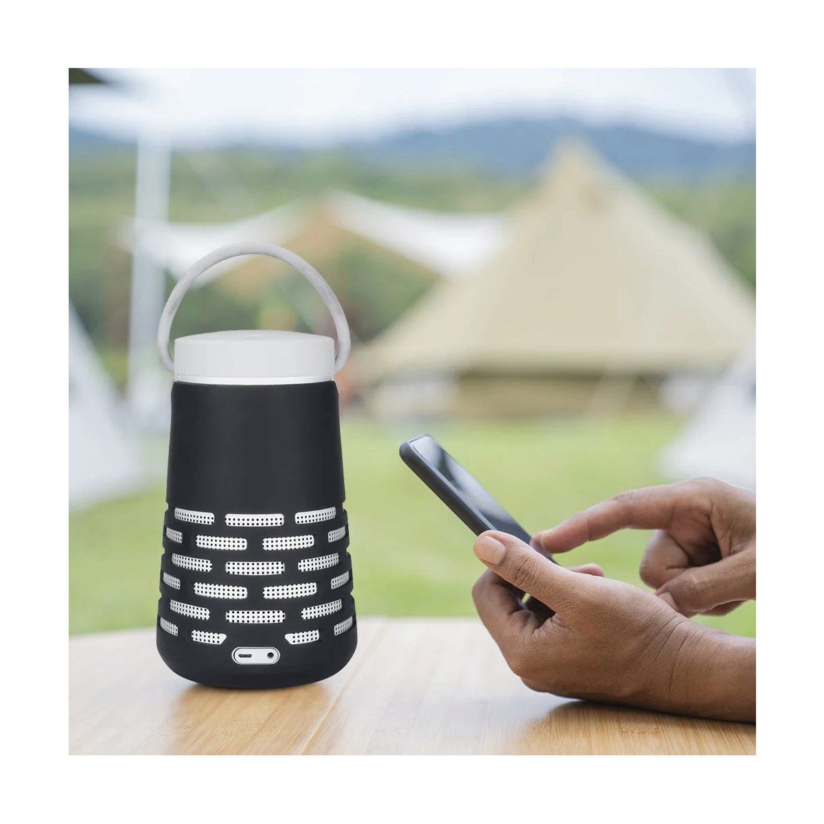 GENERICO - Funda Premiun para Parlante Bose Soundlink Revolve +II Plus Negro