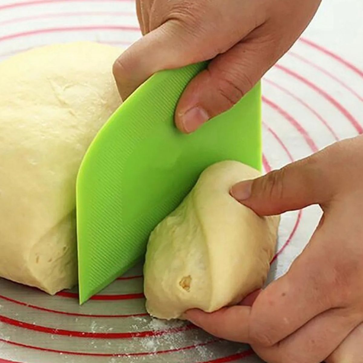 GENERICO - 2 Espátula Plástica Raspar Crema Mantequilla Pastel Masa