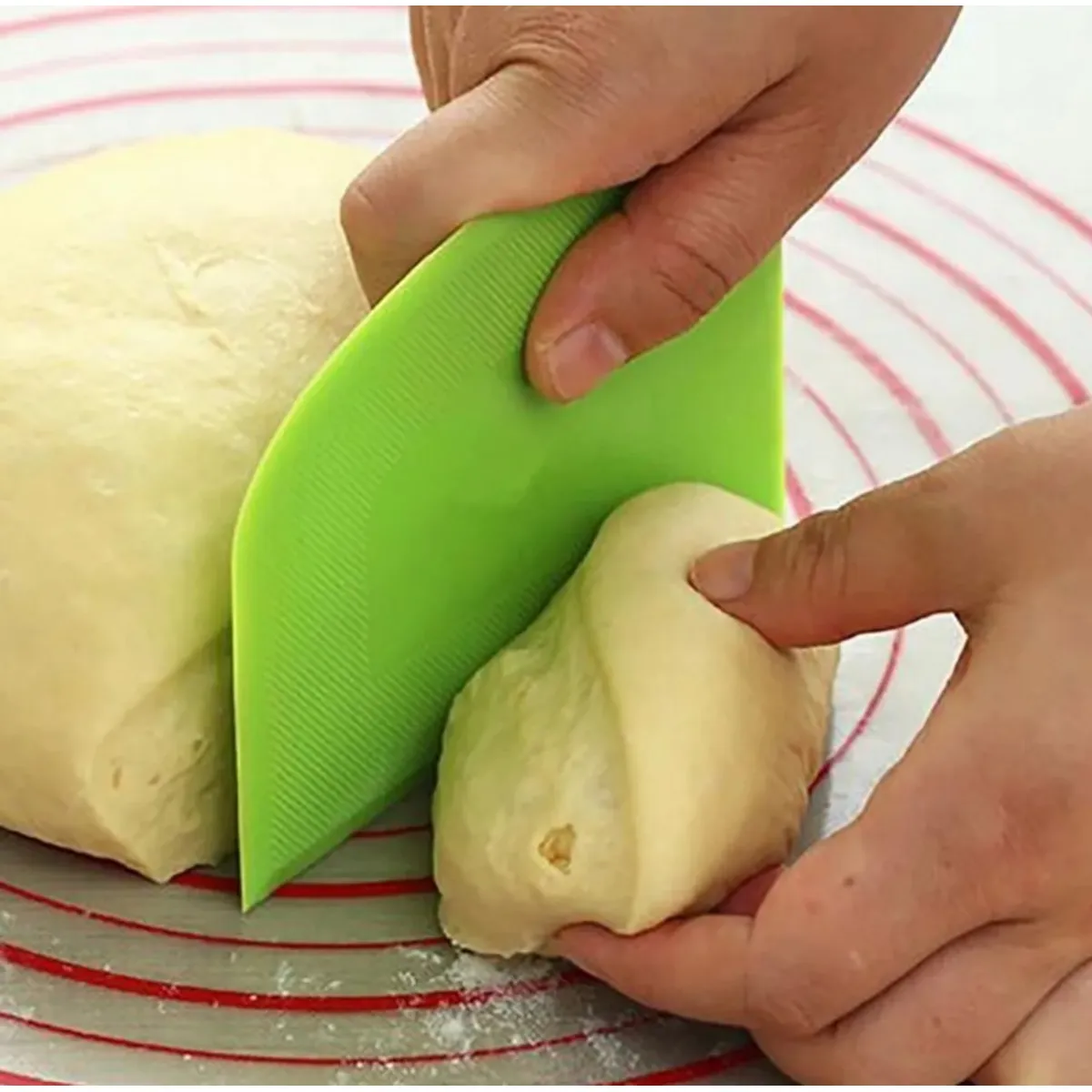 GENERICO - 2 Espátula Plástica Raspar Crema Mantequilla Pastel Masa