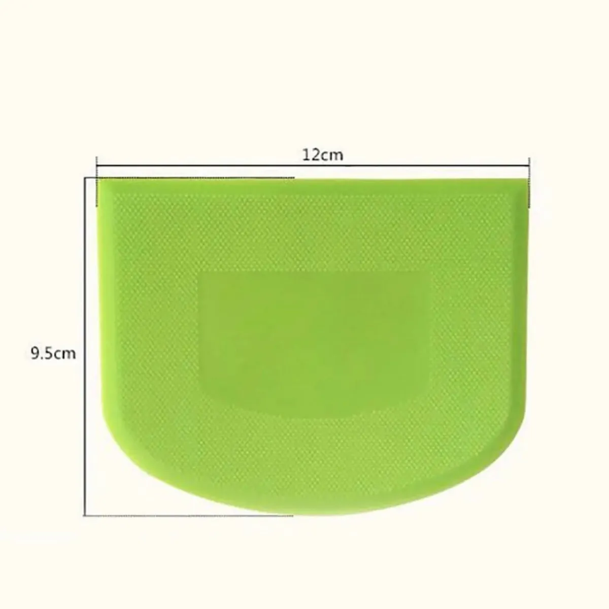 GENERICO - 2 Espátula Plástica Raspar Crema Mantequilla Pastel Masa