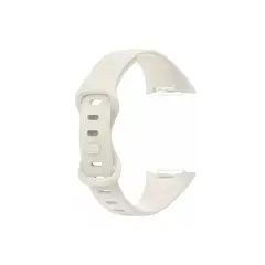 GENERICO - Correa Silicona Compatible Fitbit Charge 5 / 23mm Beige
