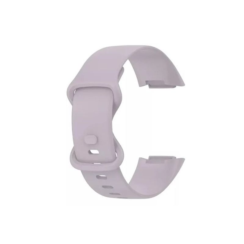 GENERICO - Correa Silicona Compatible Fitbit Charge 5 / 23mm Lila