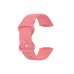 GENERICO - Correa Silicona Compatible Fitbit Charge 5 / 23mm Rosa