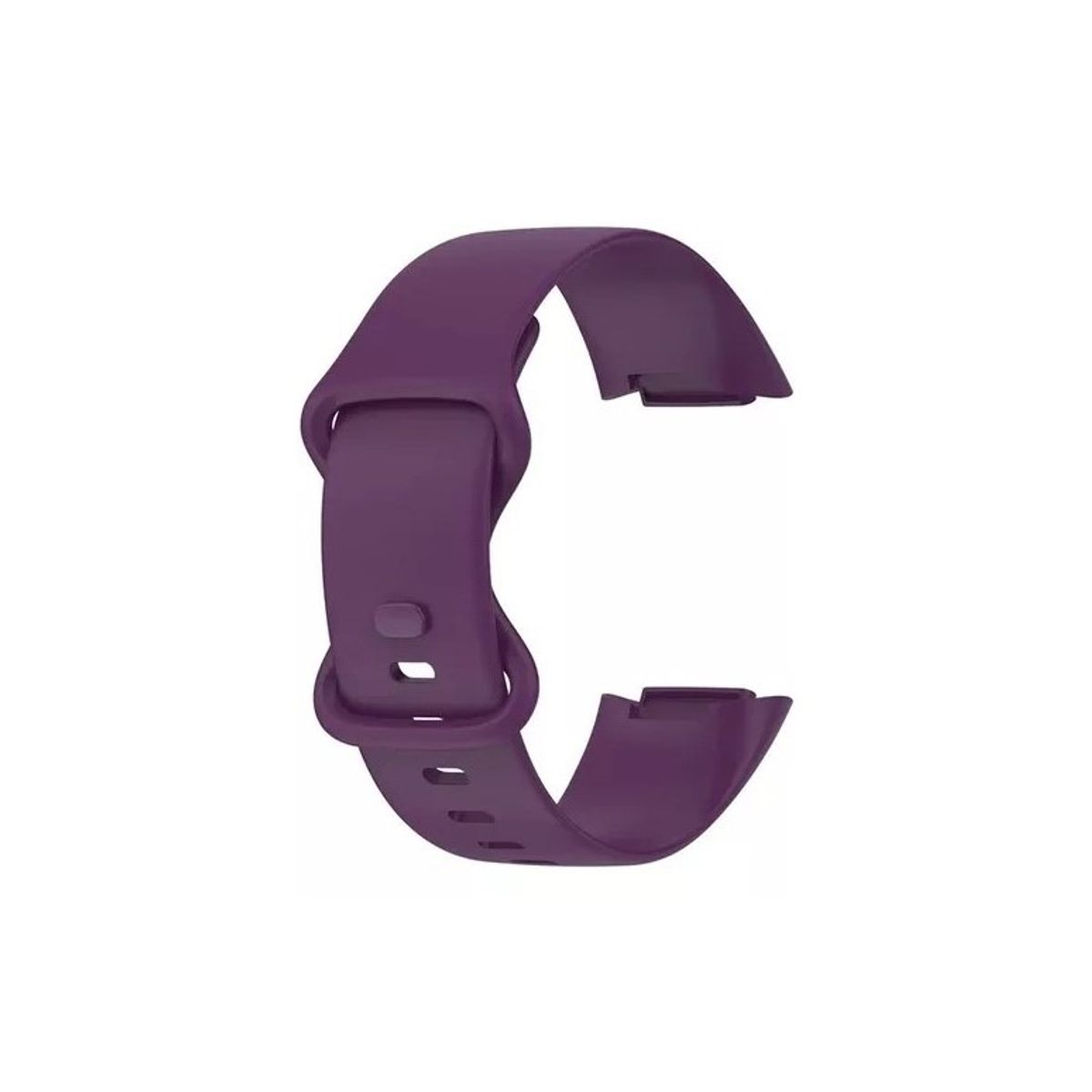 GENERICO - Correa Silicona Compatible Fitbit Charge 5 / 23mm Morado