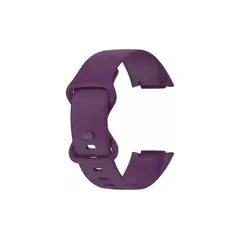 GENERICO - Correa Silicona Compatible Fitbit Charge 5 / 23mm Morado