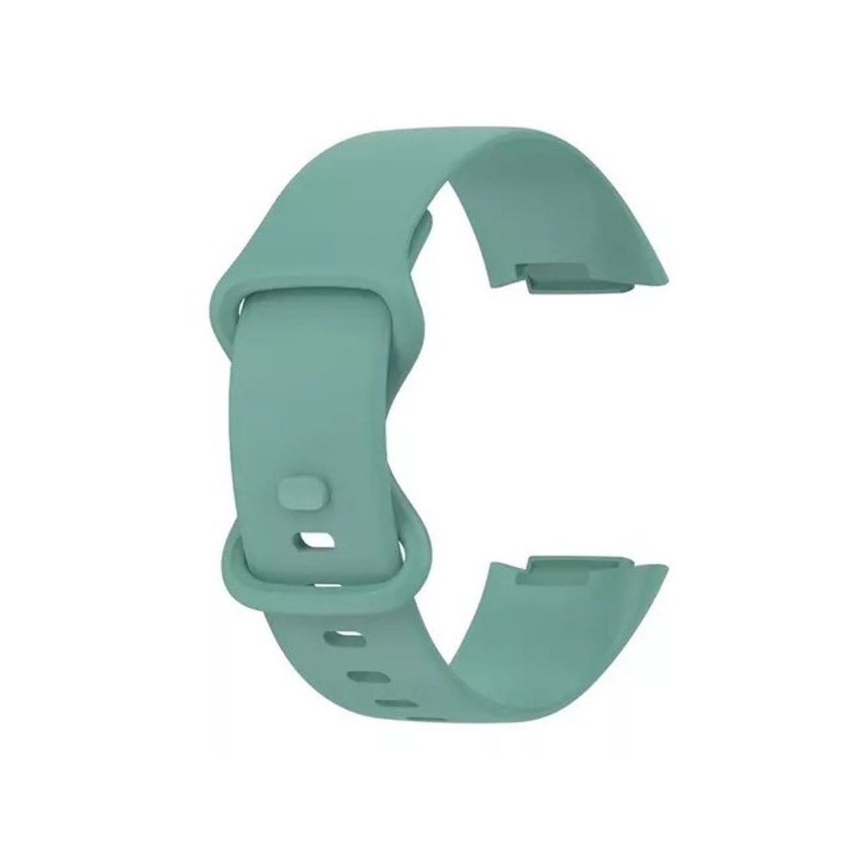 GENERICO - Correa Silicona Compatible Fitbit Charge 5 / 23mm Verde Agua