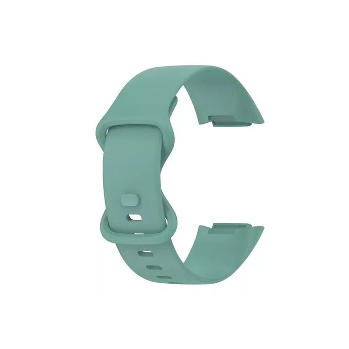 GENERICO - Correa Silicona Compatible Fitbit Charge 5 / 23mm Verde Agua