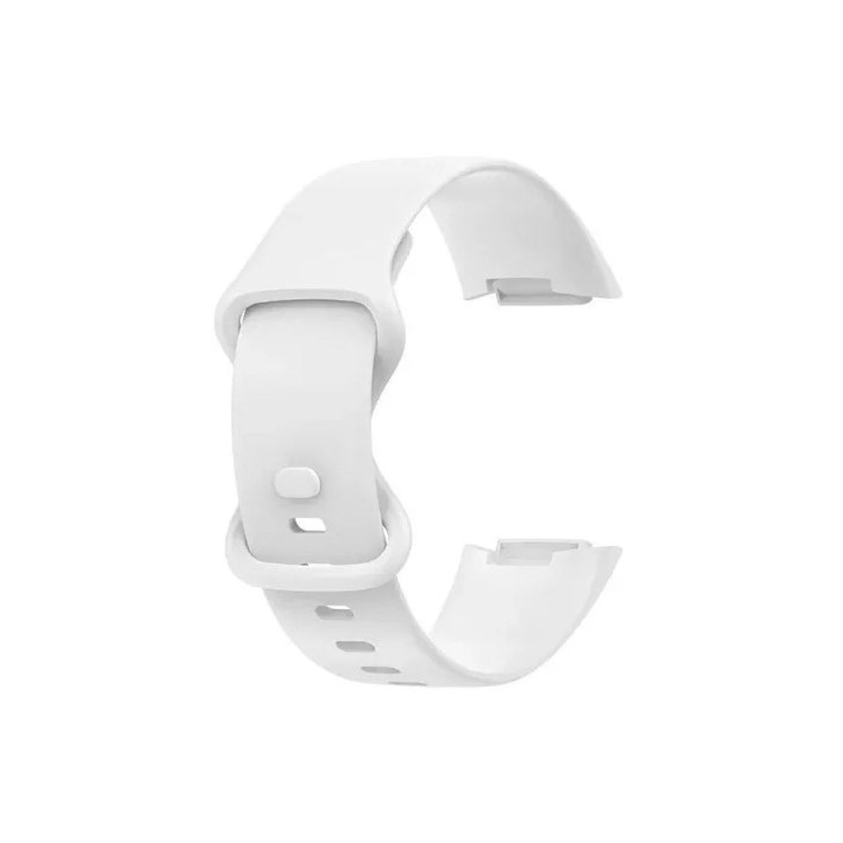 GENERICO - Correa Silicona Compatible Fitbit Charge 5 / 23mm Blanco