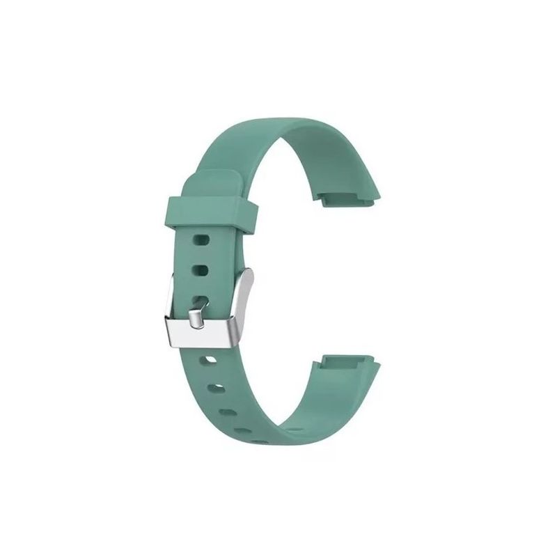 GENERICO - Correa Silicona Compatible Fitbit Luxe  15,4mm Verde Militar