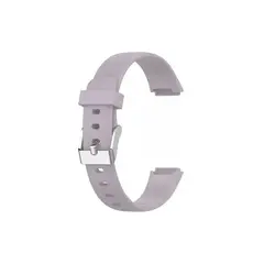 GENERICO - Correa Silicona Compatible Fitbit Luxe 15,4mm Lila