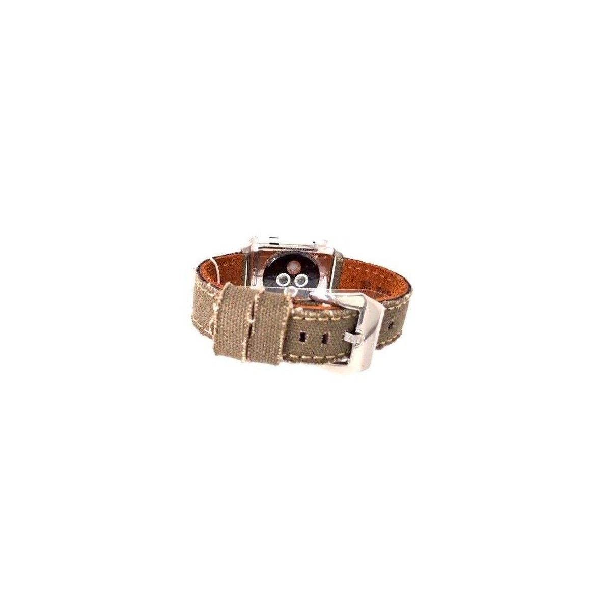 GENERICO - Correa De Reloj Diloy Tela Vaquera Y Cuero 22 Mm