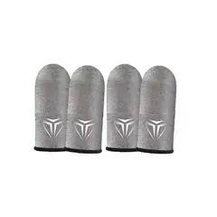 GENERICO - Pack X4 Dedales Gamer Fundas Dedos Fibra Cobre Edición Elite S5-ELITE