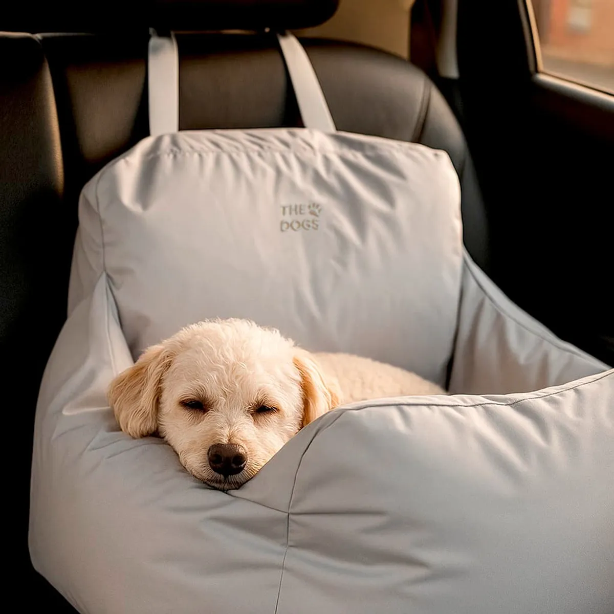 THE DOGS - Asiento de auto para perros Premium lavable The Dogs