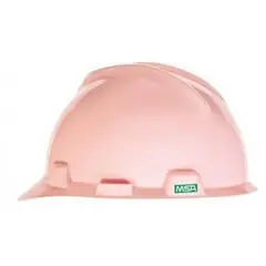 METALFER - Casco De Seguridad V-gard Rosado Msa