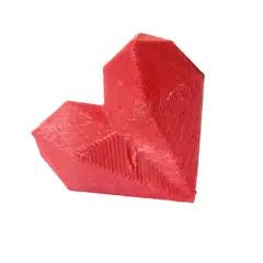 CATHALIFAUDJOYAS - ANILLO 3D CORAZON GEOMETRICO