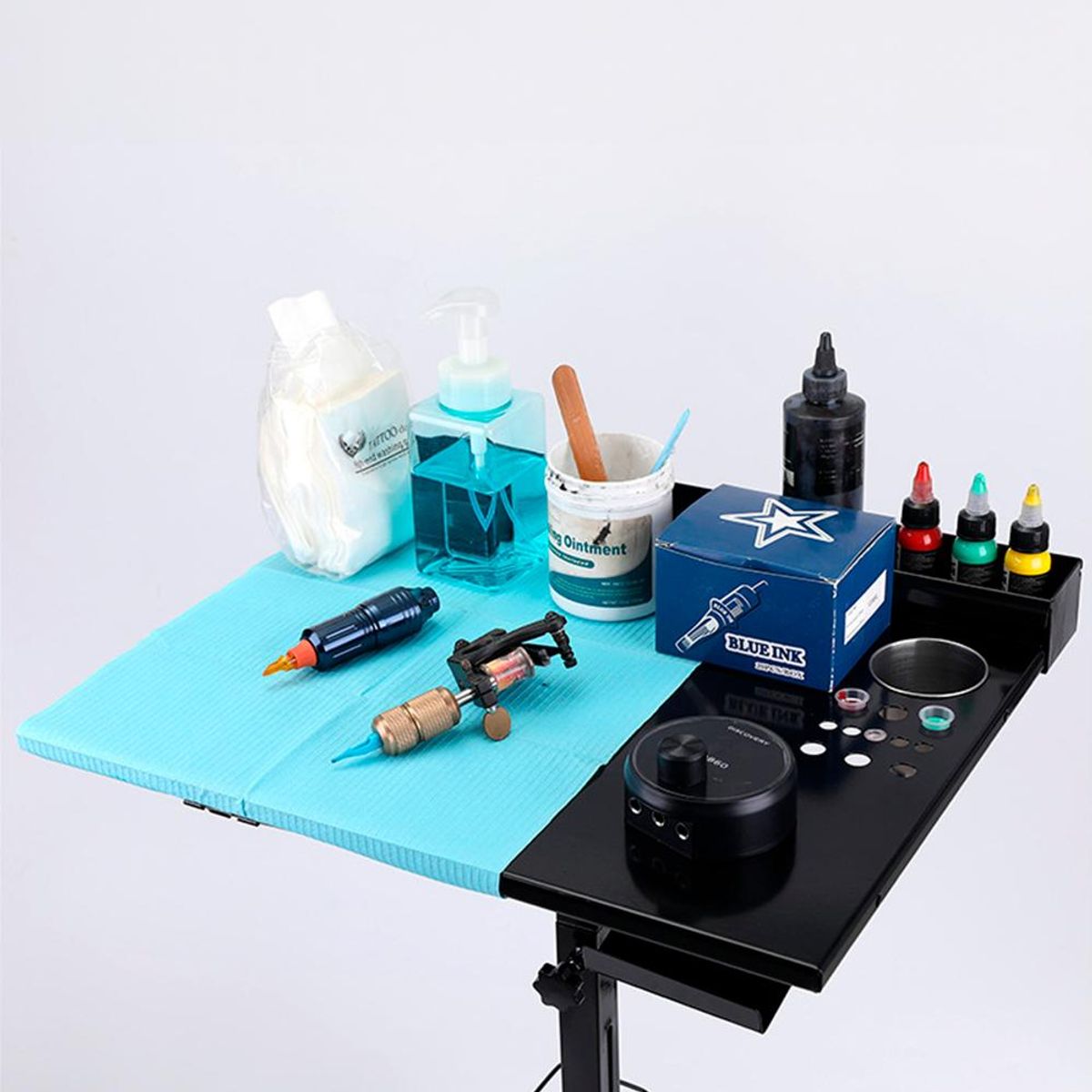 GENERICO - Estacion de trabajo para Tatuajes - Negro