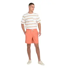 DOCKERS - Traje de Baño Hombre Regular Fit Naranjo