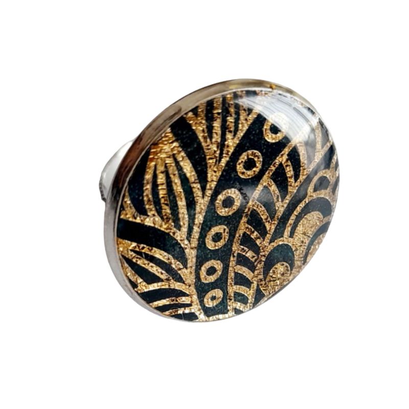 CATHALIFAUDJOYAS - Anillo resina CathalifaudJoyas