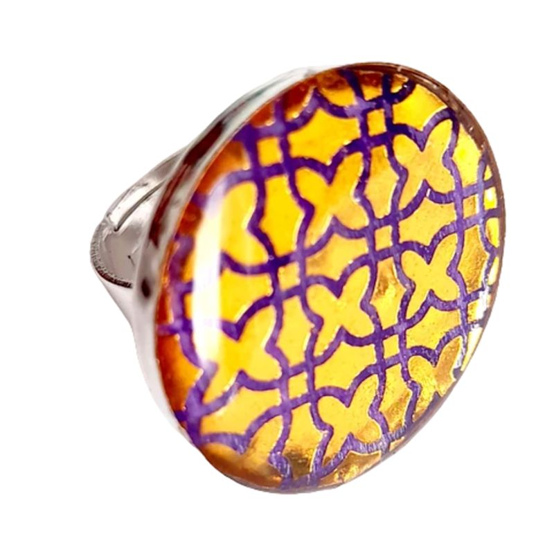 CATHALIFAUDJOYAS - Anillo resina CathalifaudJoyas