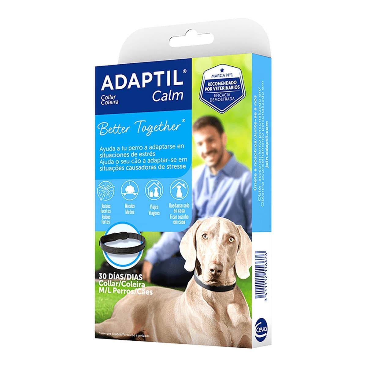 ADAPTIL - Collar Adaptil Calm Anti Estrés Perro - Medium Large