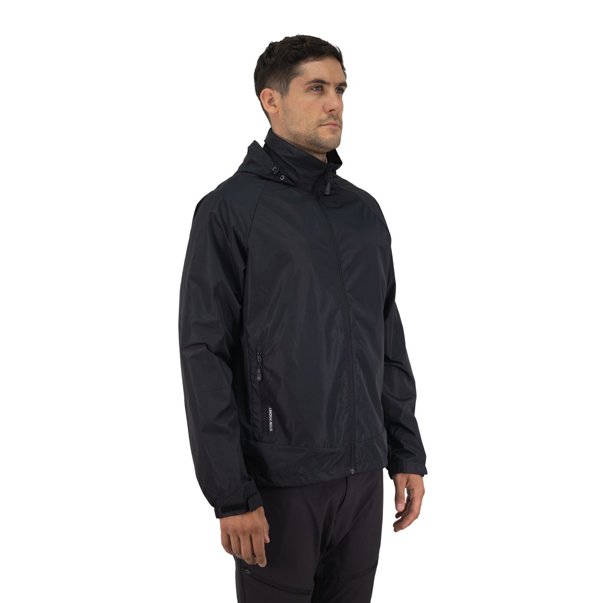 HARDWORK - Cortaviento HW Vent Hombre Black