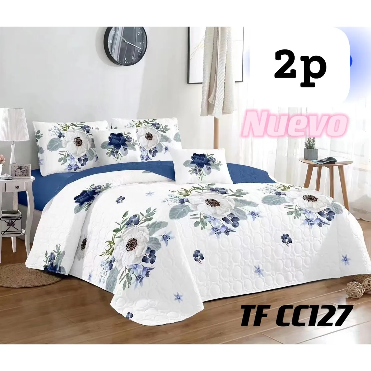 GENERICO - cubrecamas  quilt verano 2plazas 230x250