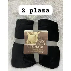 GENERICO - Frazadas de polar sherpa 200x230