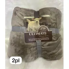 GENERICO - Frazadas de polar sherpa 200x230