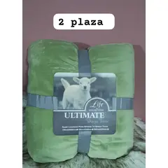GENERICO - Frazadas de polar sherpa 200x230