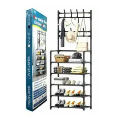 GENERICO - Rack Organizador Zapatero con 5 niveles 10 Pares